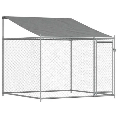 Vidaxl outdoor dog kennel - dog,