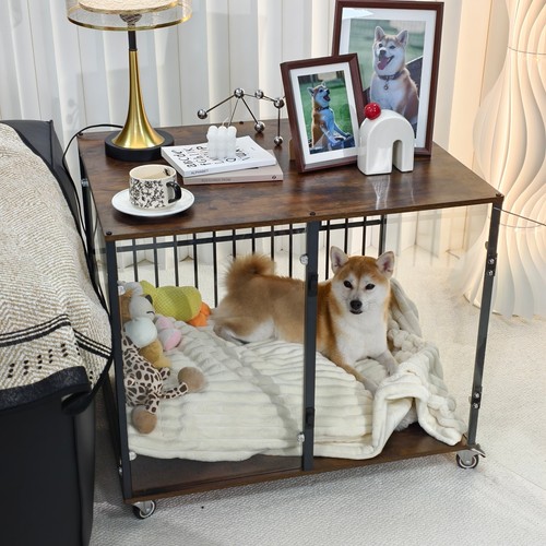 Decorate dog crate furniture - decorate,