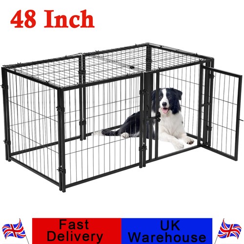 Metal dog crate lx24 - metal,